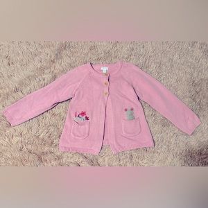 Girls JoJoMaman BeBe Spring Sweater